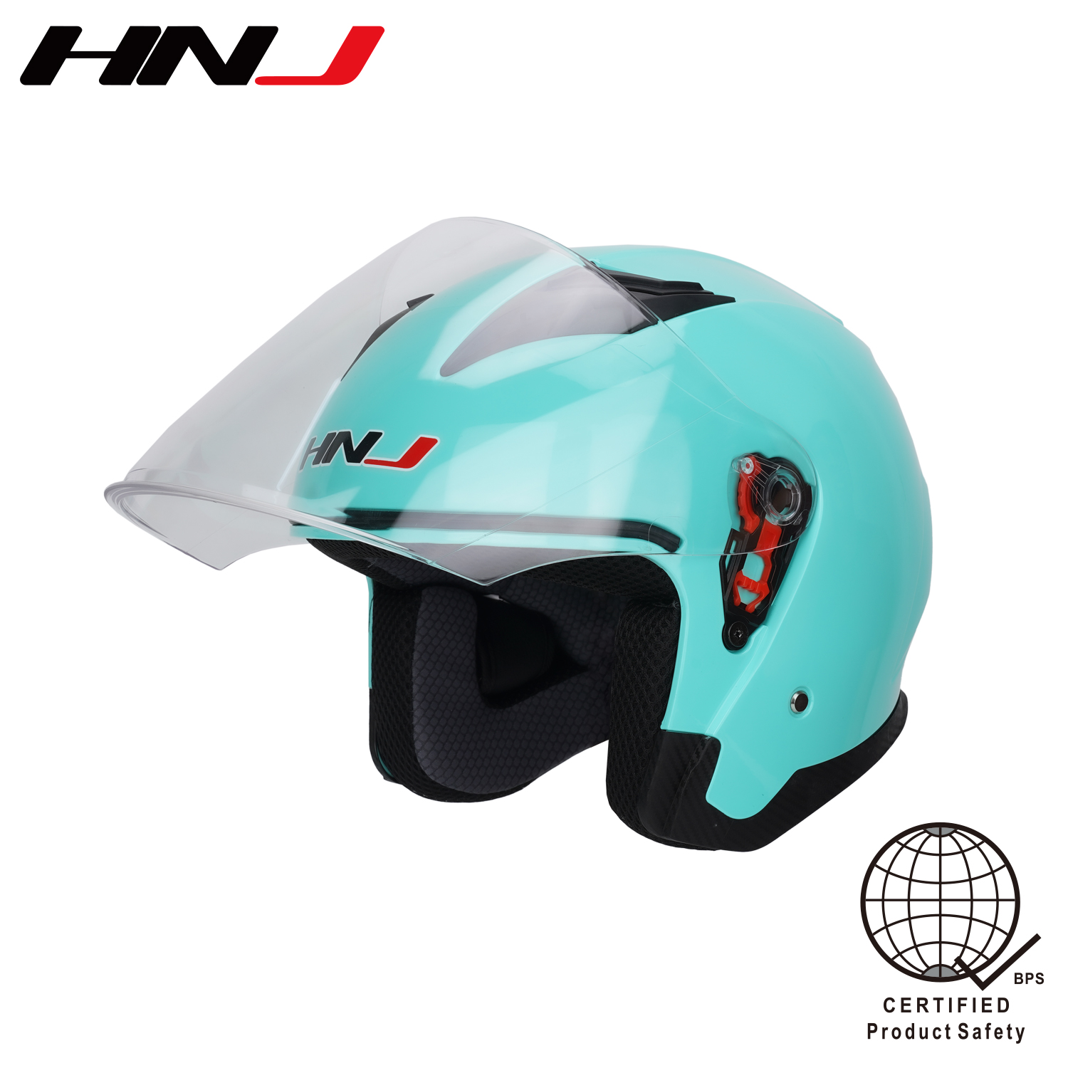 HNJ A4-008 Motorcycle half face helmet clear visor original adult