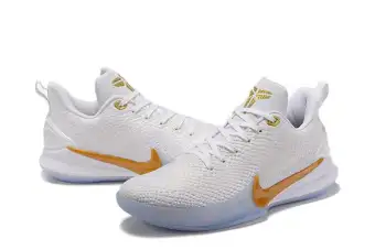 kobe mamba white and gold