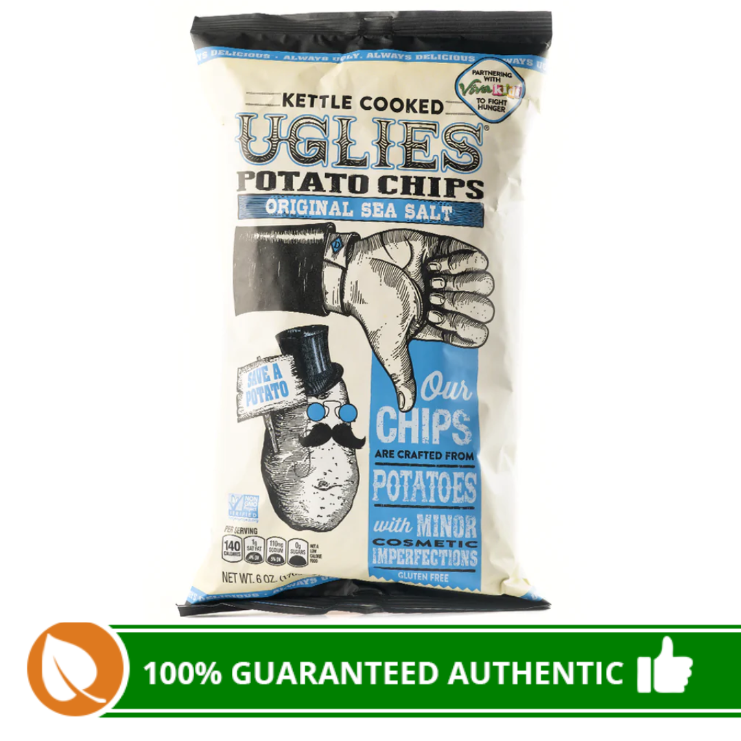Uglies Original Sea Salt Kettle Cooked Potato Chips 170g Lazada PH