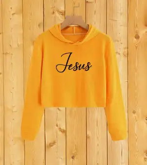 lazada crop top hoodie