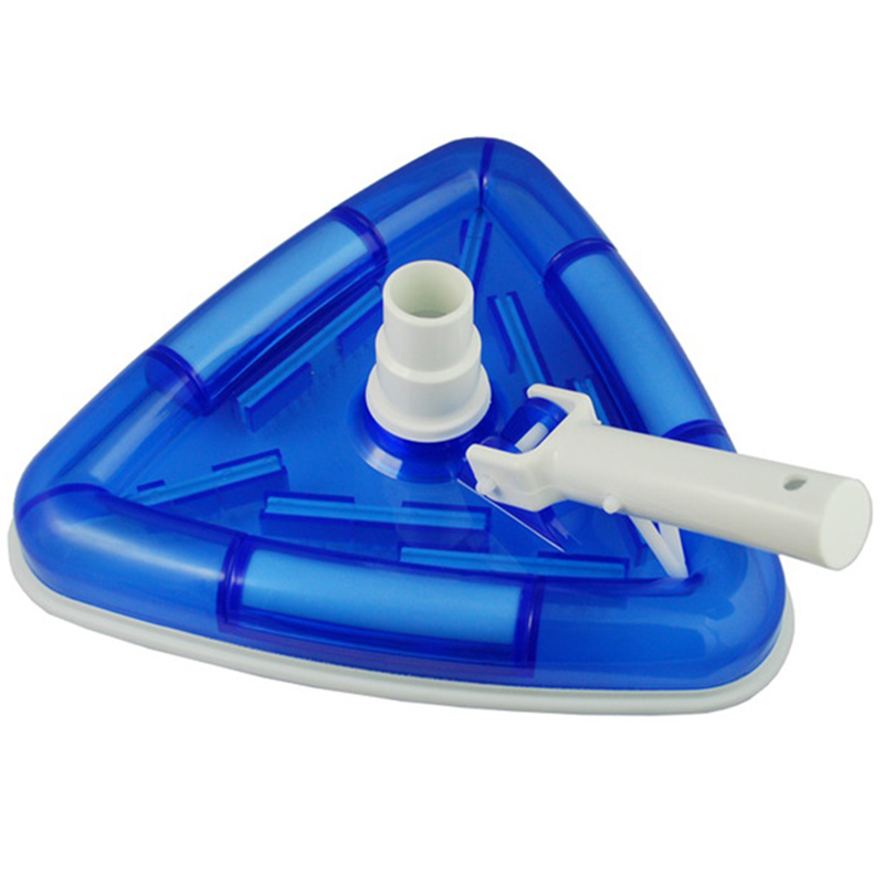 Swimming Pool Cleaning Tool Accessories Suction Head Triangle Transparent Suction Head Blue