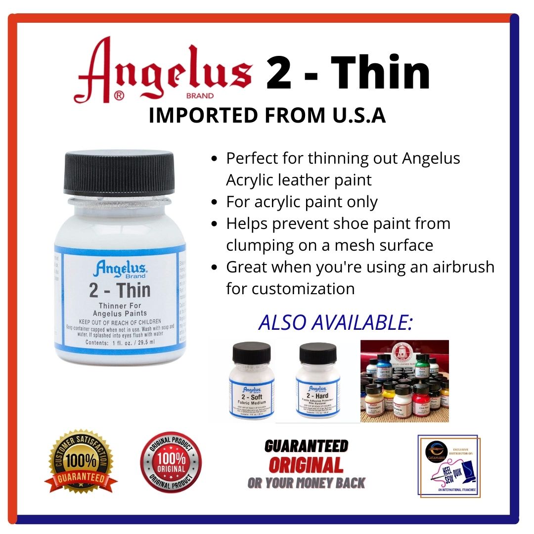 ANGELUS 2THIN ORIGINAL FROM USA for thinning out Angelus Acrylic