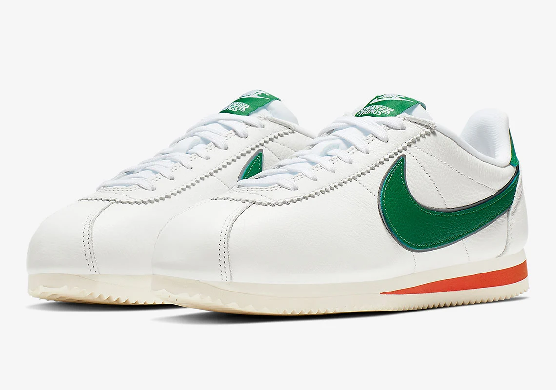 Shop Nike Cortez Shoes Men Green with 