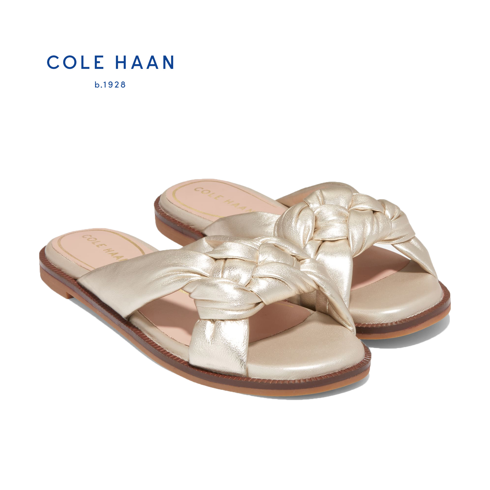Cole Haan Women's Zerogrand Global Stitchlite Slide Sandals - Macy's