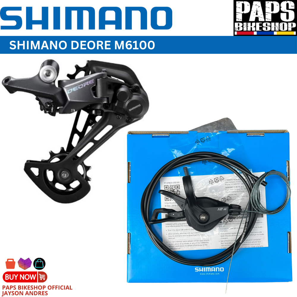 Sl M6100 Deore Rapidfire 12 Speed Shimano Deore Trigger Shifter