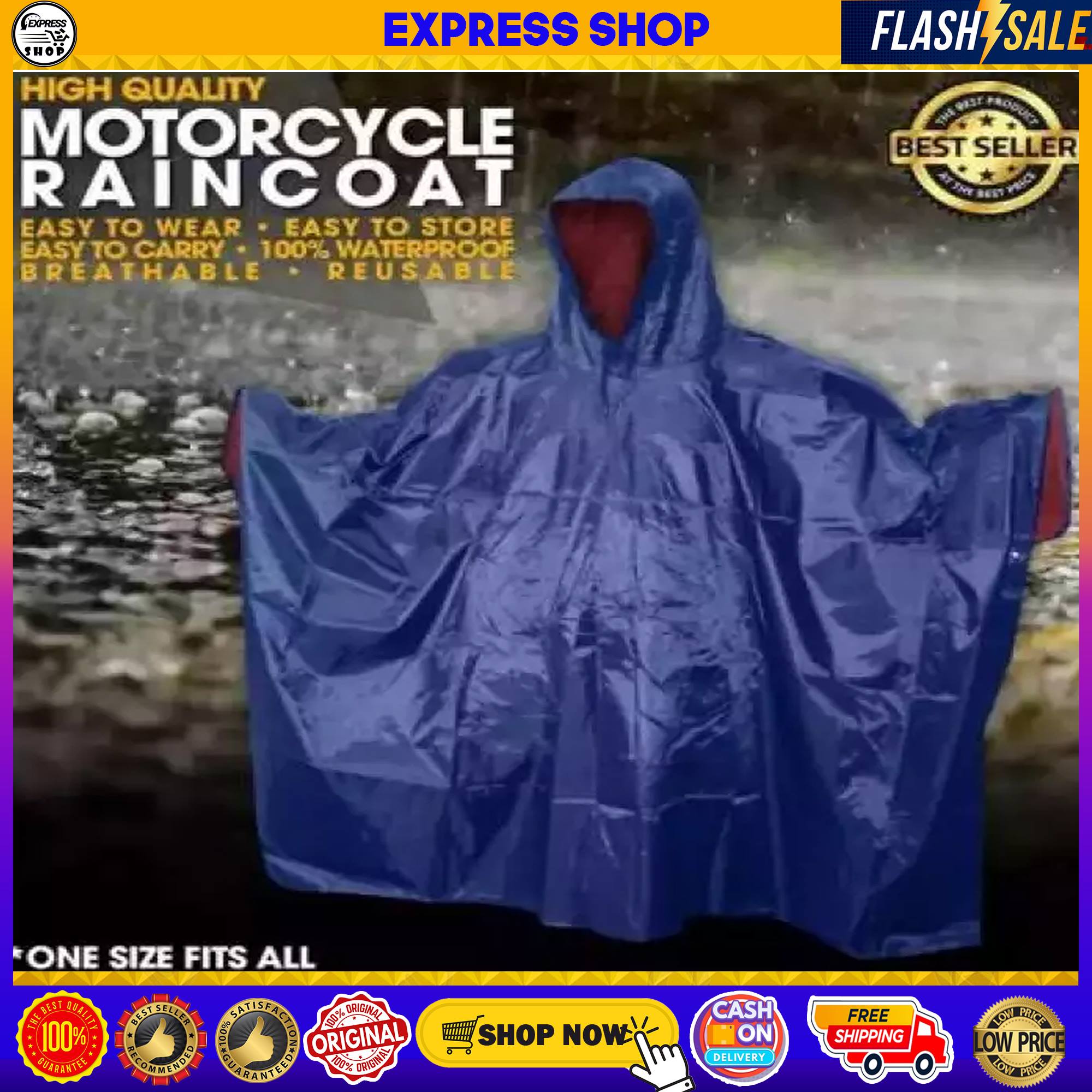 SQUARE PONCHO PVC RAINCOAT RAINCOAT 