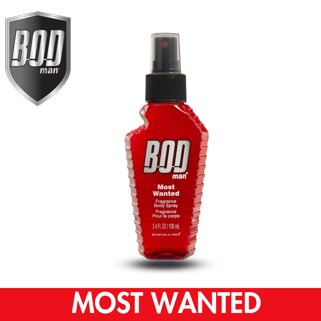 Bod Cologne Bod Most Wanted Smells Like Bod Man Most Wanted 100ml