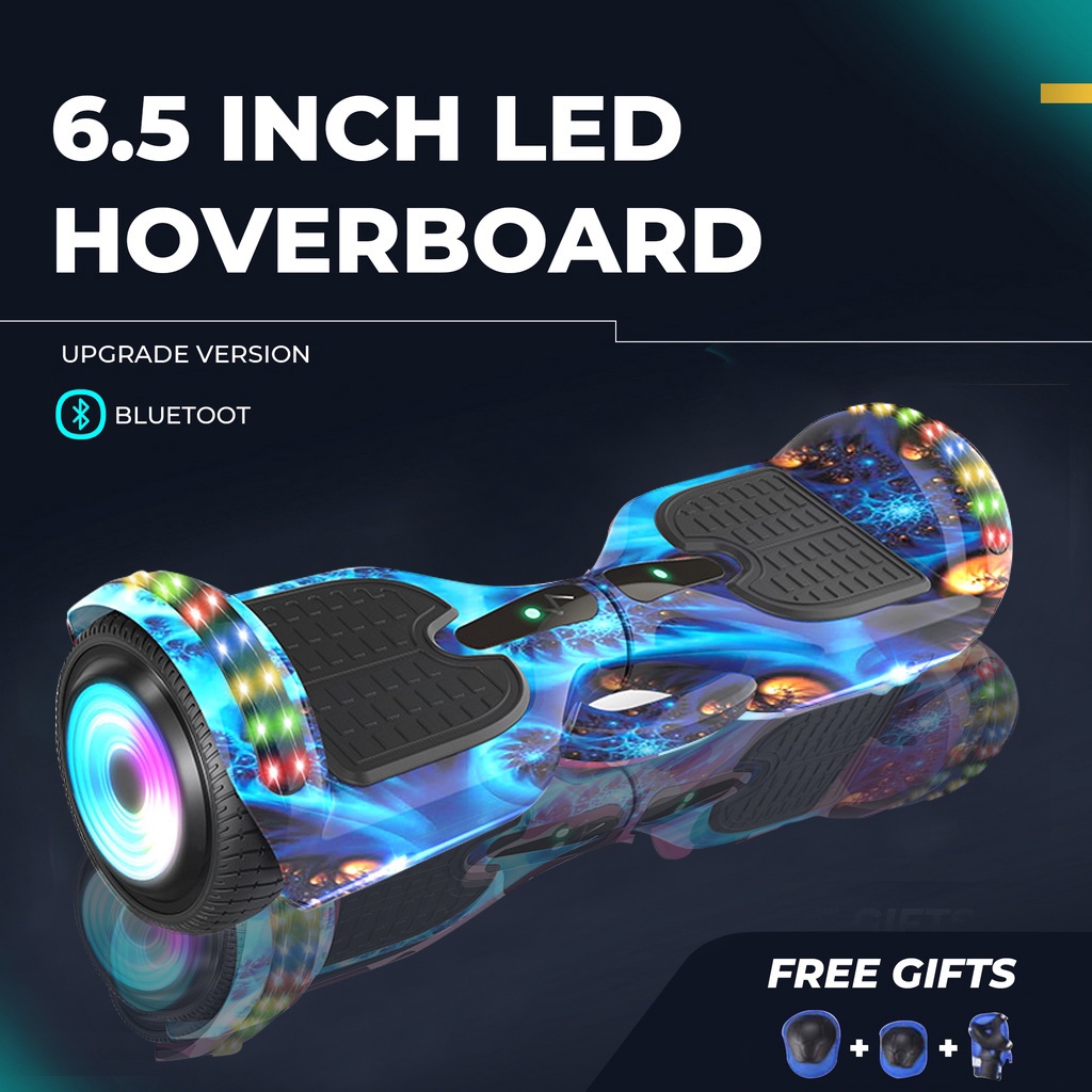 Hoverboards with wireless bluetooth speaker led wheel inch self