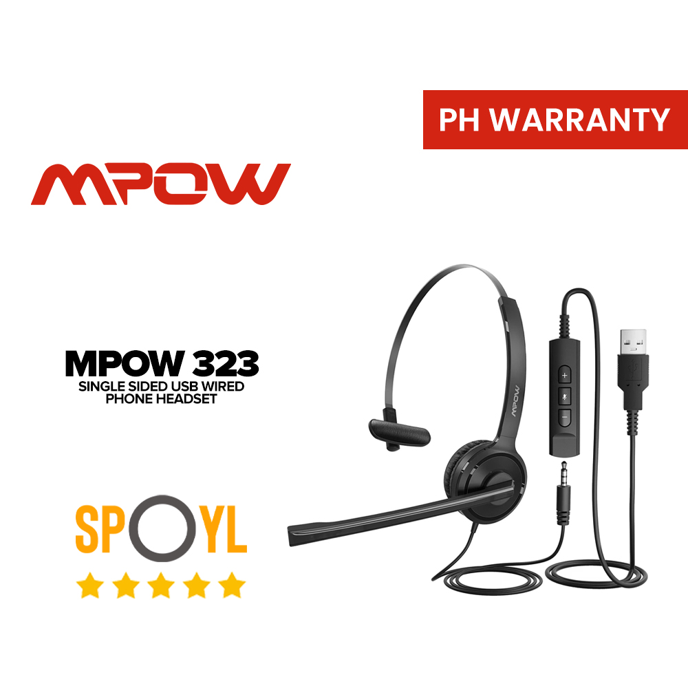 Mpow 323 hot sale usb headset