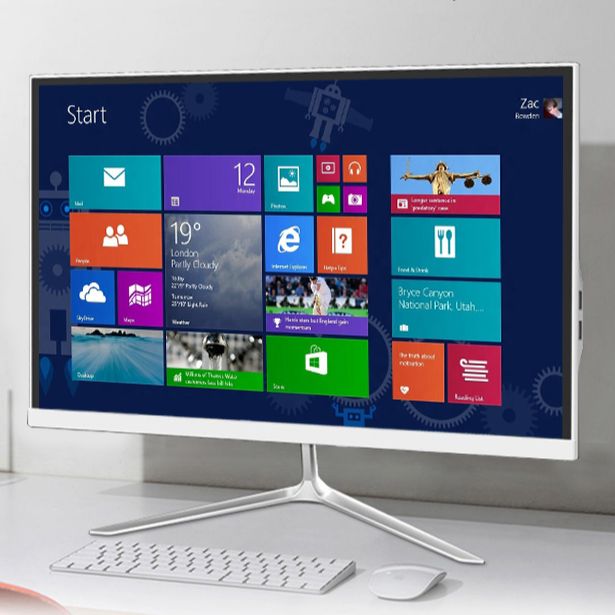 All in One Desktops Computer Set Gaming PC Full Set Brand New 24inch ...