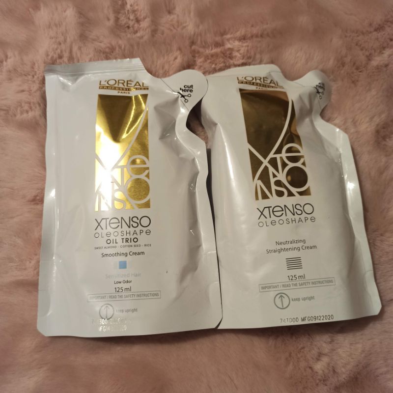 hair reborn treatment ☀With Freebie LOreal Xtenso OLEOSHAPE Rebonding