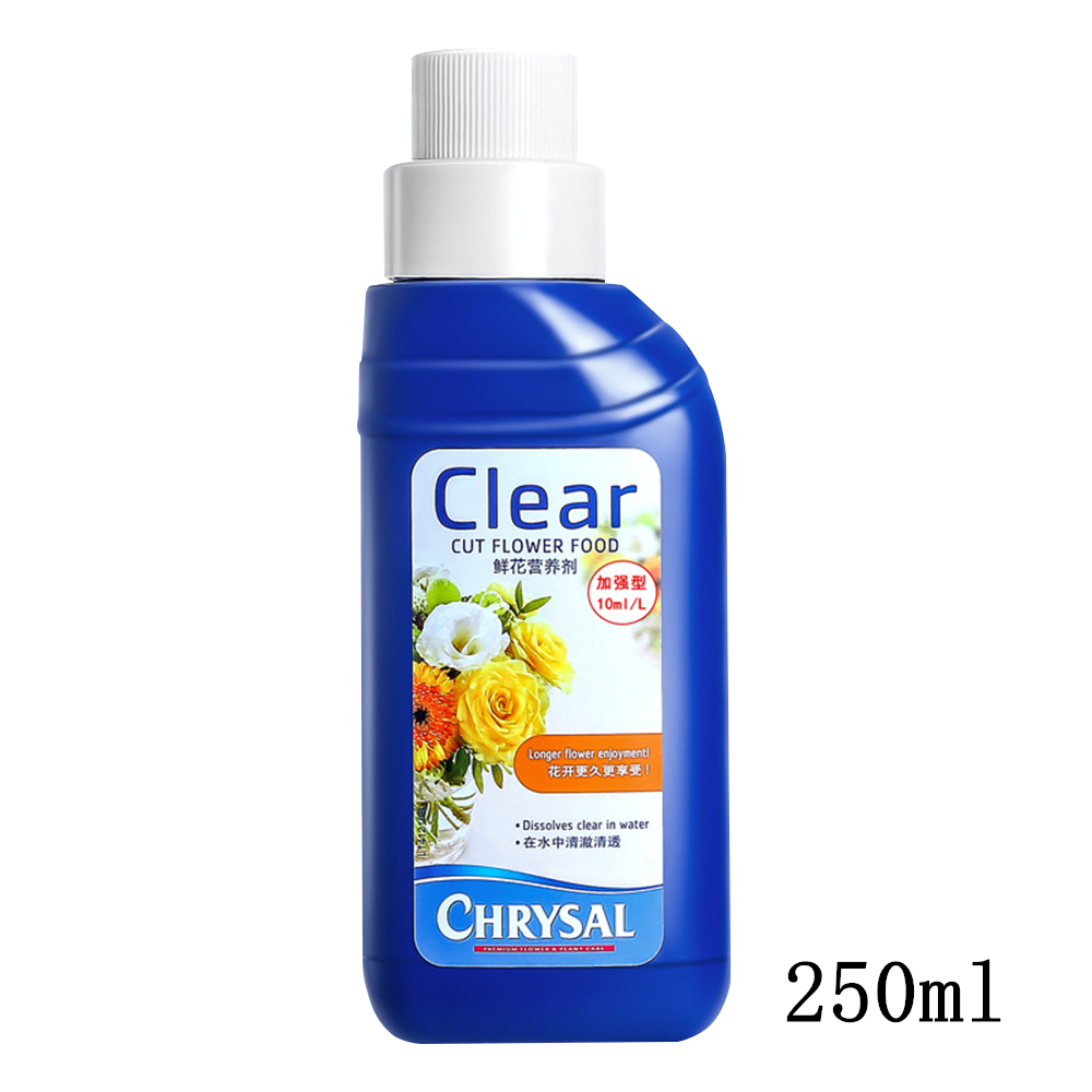 Chrysal Fresh Flowers Preservative Nutrition Fresh Liquid Clear Cut