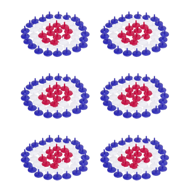 300 pcs golf ball marker 18mm random color