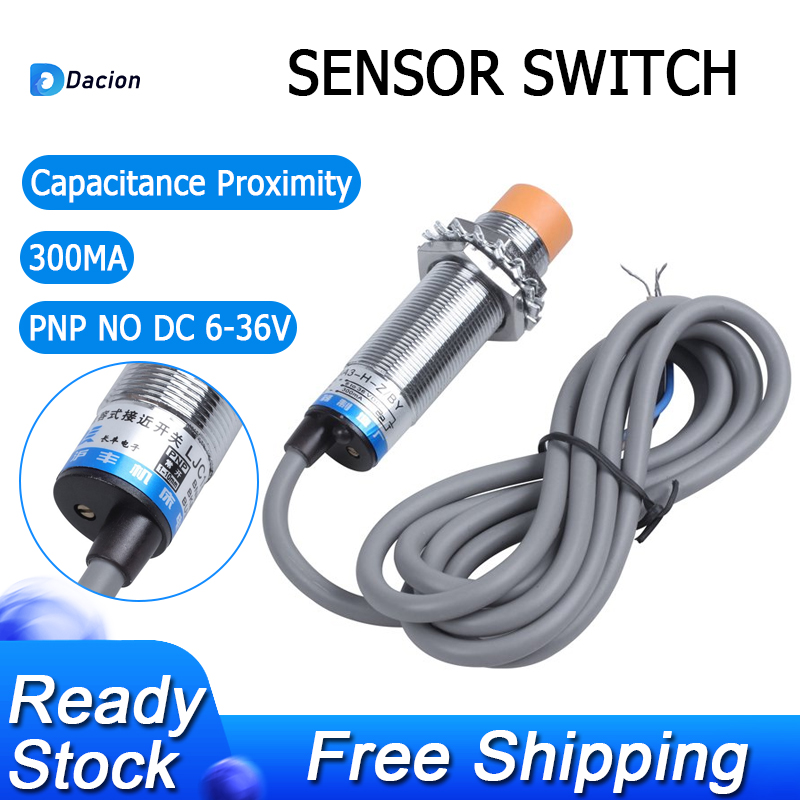 LJC18A3HZ/BY 110mm Capacitance Proximity Sensor Switch PNP NO DC 6