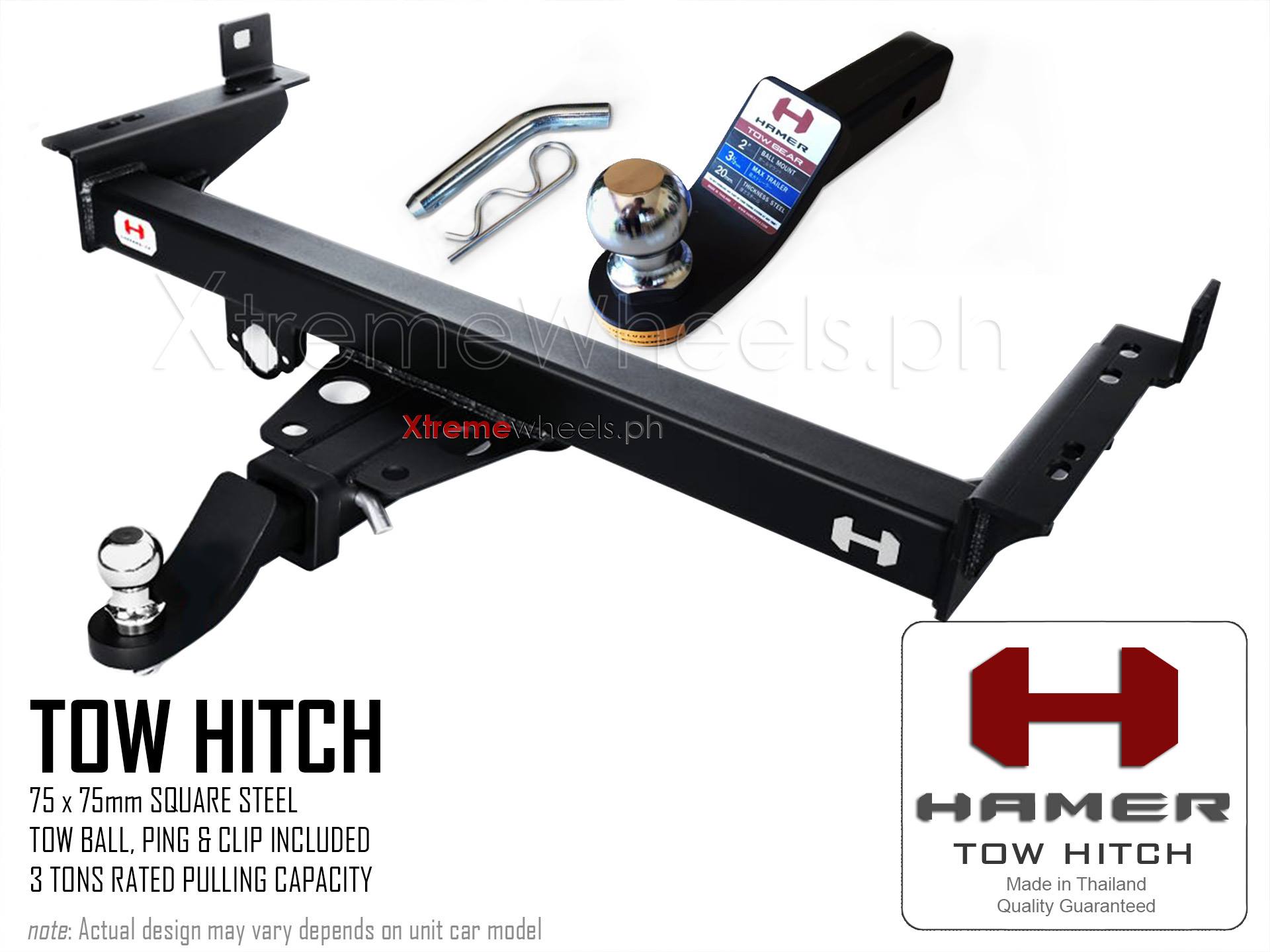 Montero Sport 20162024 HAMER TOW HITCH SET( towhitch ) Tow hitch