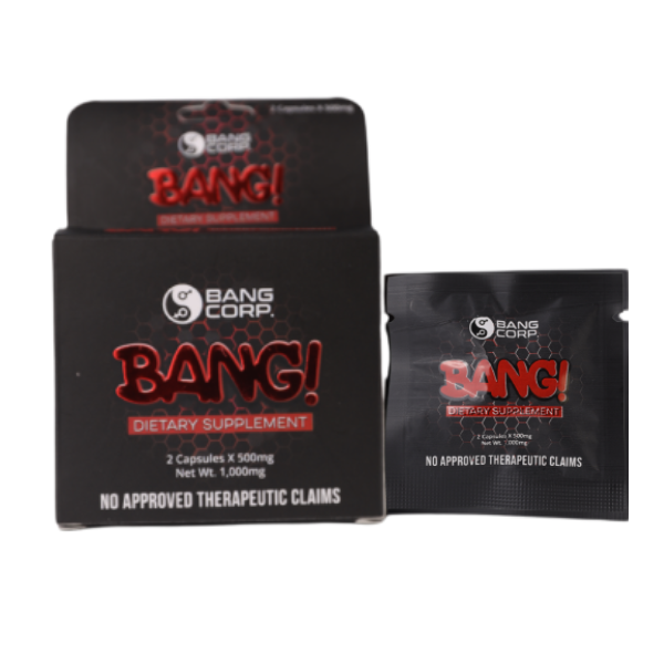 2 Capsules of BANG! Dietary Supplement (1 Pack) Lazada PH