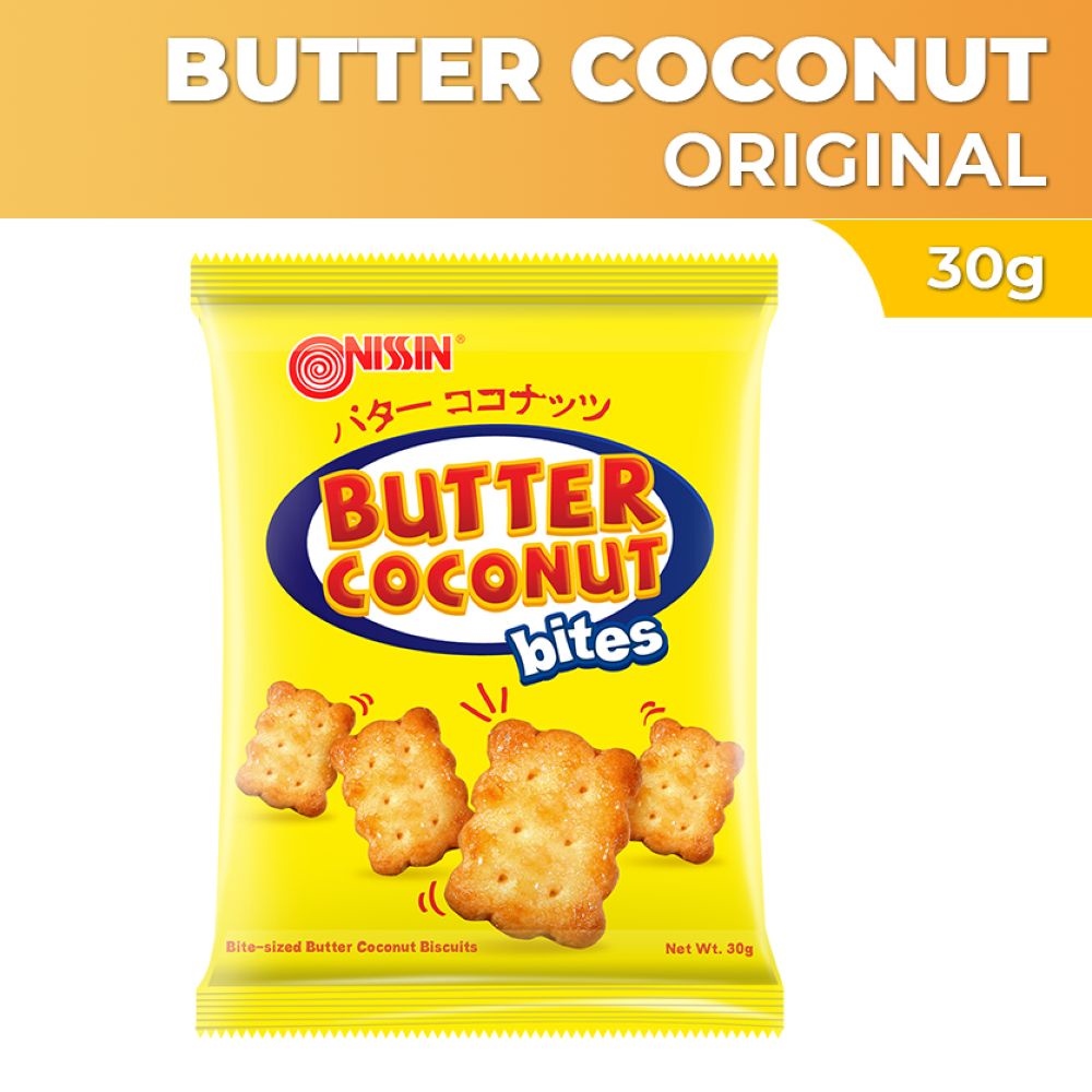 BEST SALE Nissin Butter Coconut Bites 30g Lazada PH