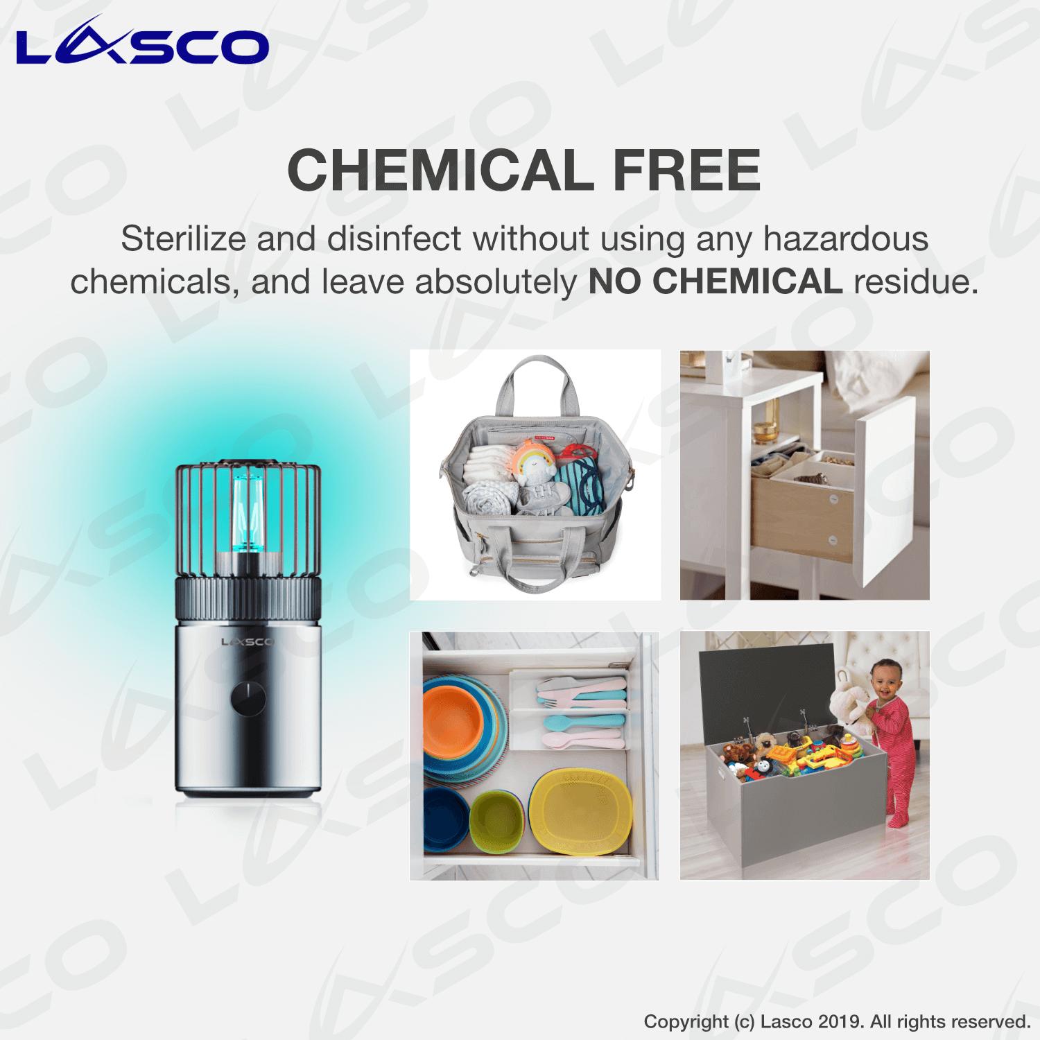 LASCO UV STERILIZER PORTABLE TRAVEL MULTI PURPOSE MEDICAL HOSPITAL