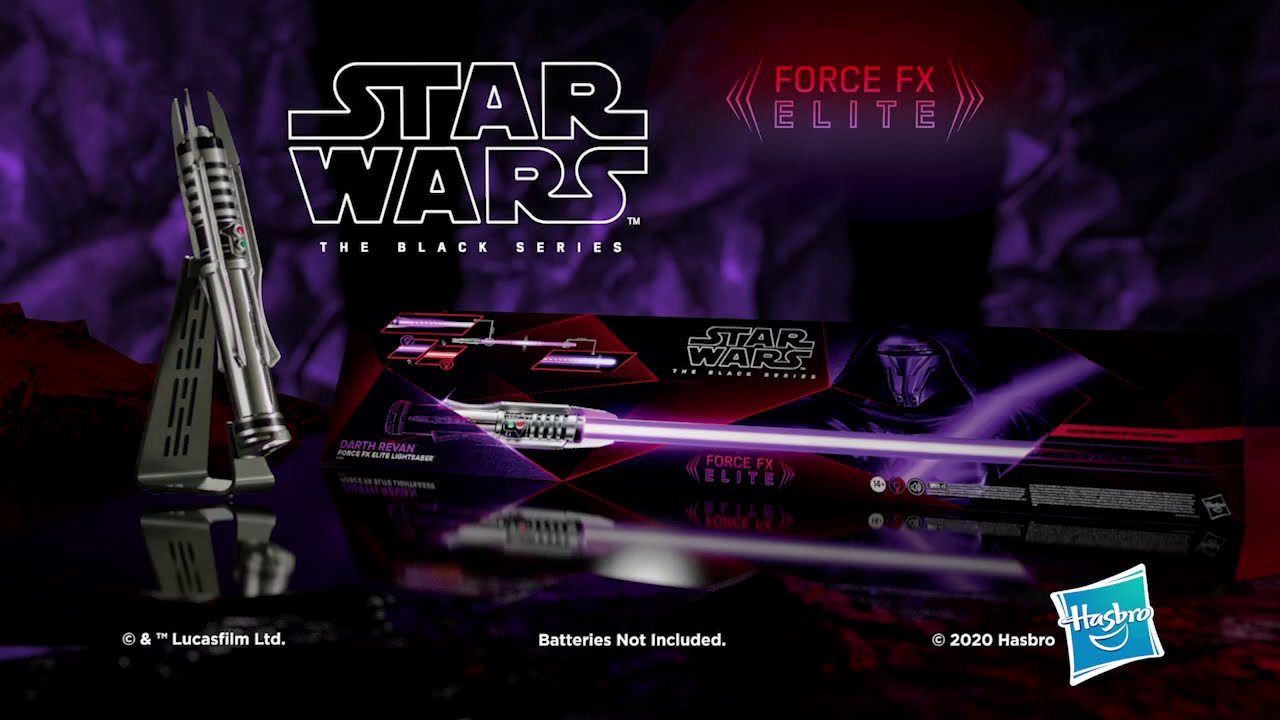 hasbro revan lightsaber