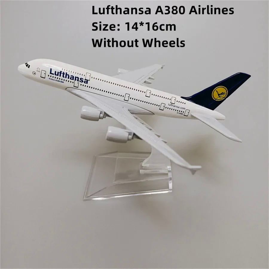 Alloy Metal Germany Air Lufthansa AIRBUS 380 A380 Airlines