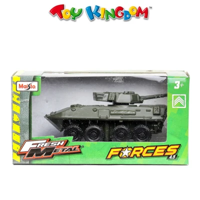 Maisto Fresh Metal Forces - Military Tank (Green)