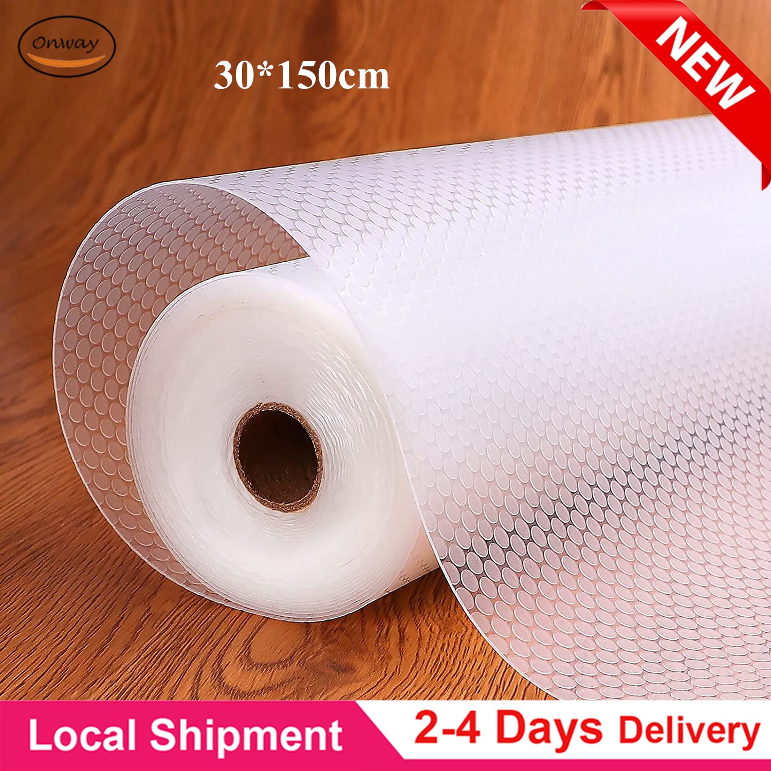 Shelf Liner Non Adhesive Cabinet Liner,12 Inch x 60 Inch Drawer