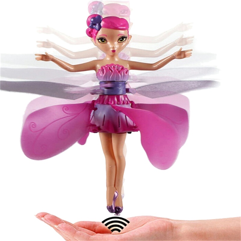 | YUY | ใหม่ตัวเหนี่ยวนำอินฟาเรดควบคุมหญิงการเรียนรู้การศึกษา Flying ตุ๊กตานางฟ้า Diy