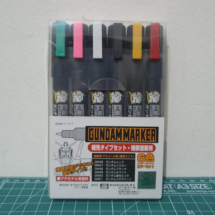 Gundam Marker GMS110 Thin Point Type Set Lazada PH