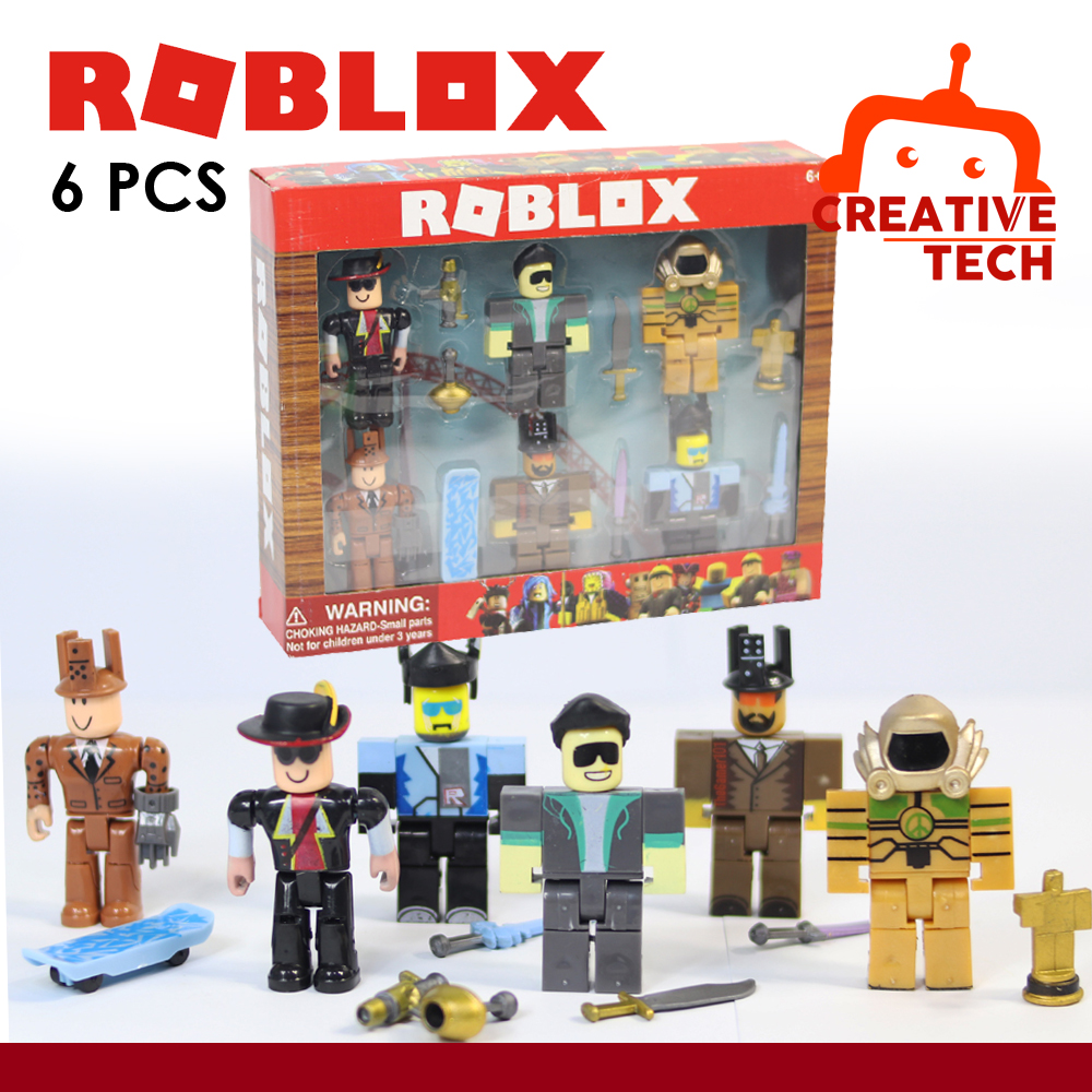 6pcs Roblox Toys Set 3inches Actions Figure Lazada Ph - roblox toys lazada