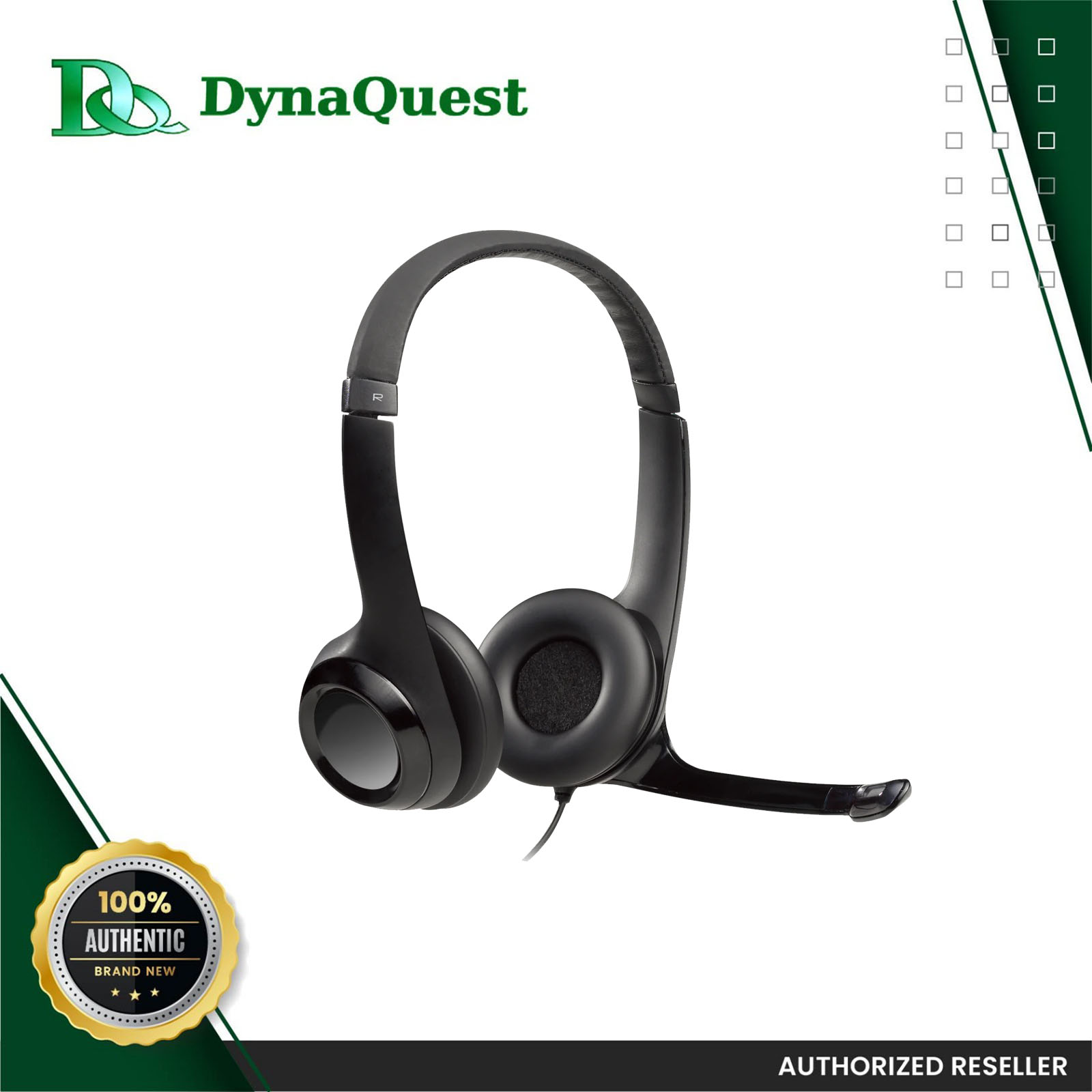 LOGITECH H390 USB COMPUTER HEADSET W 