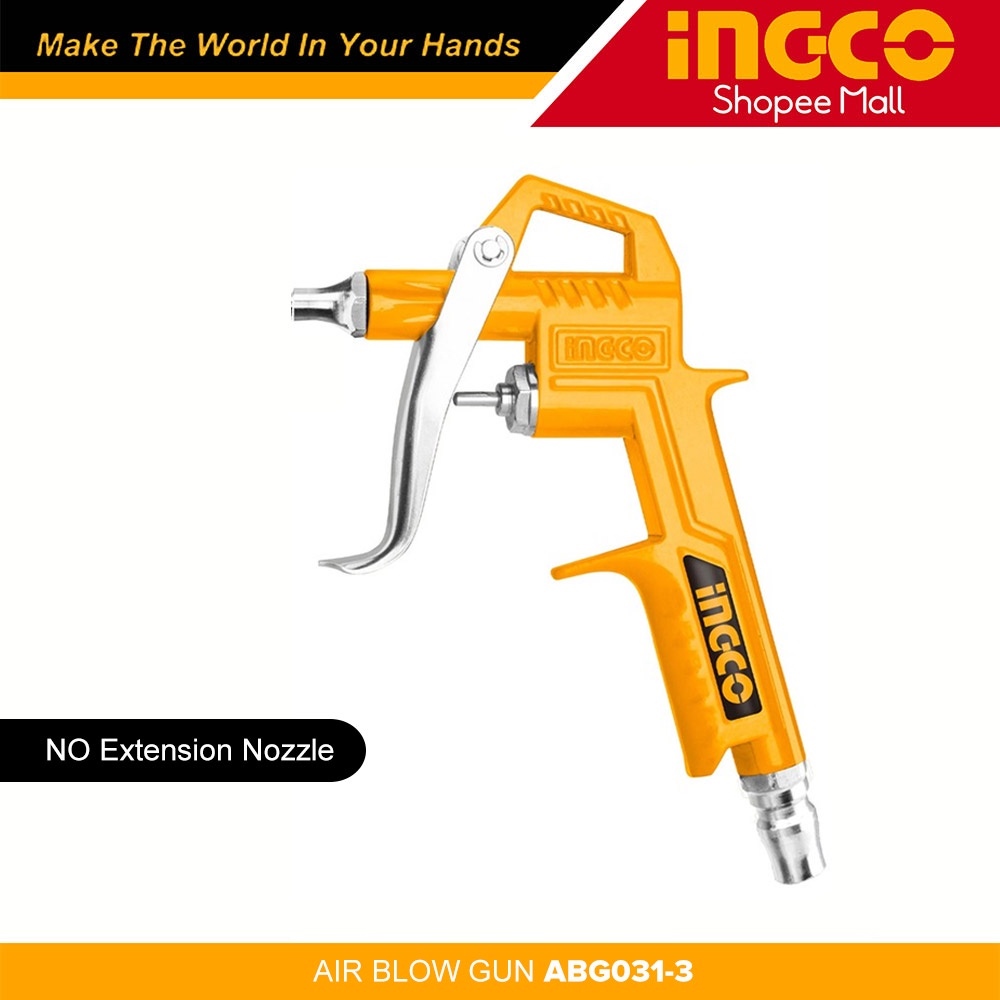 Ingco 16mm Air Blow Gun NITTO Type Connector ABG0813 ABG0313 H