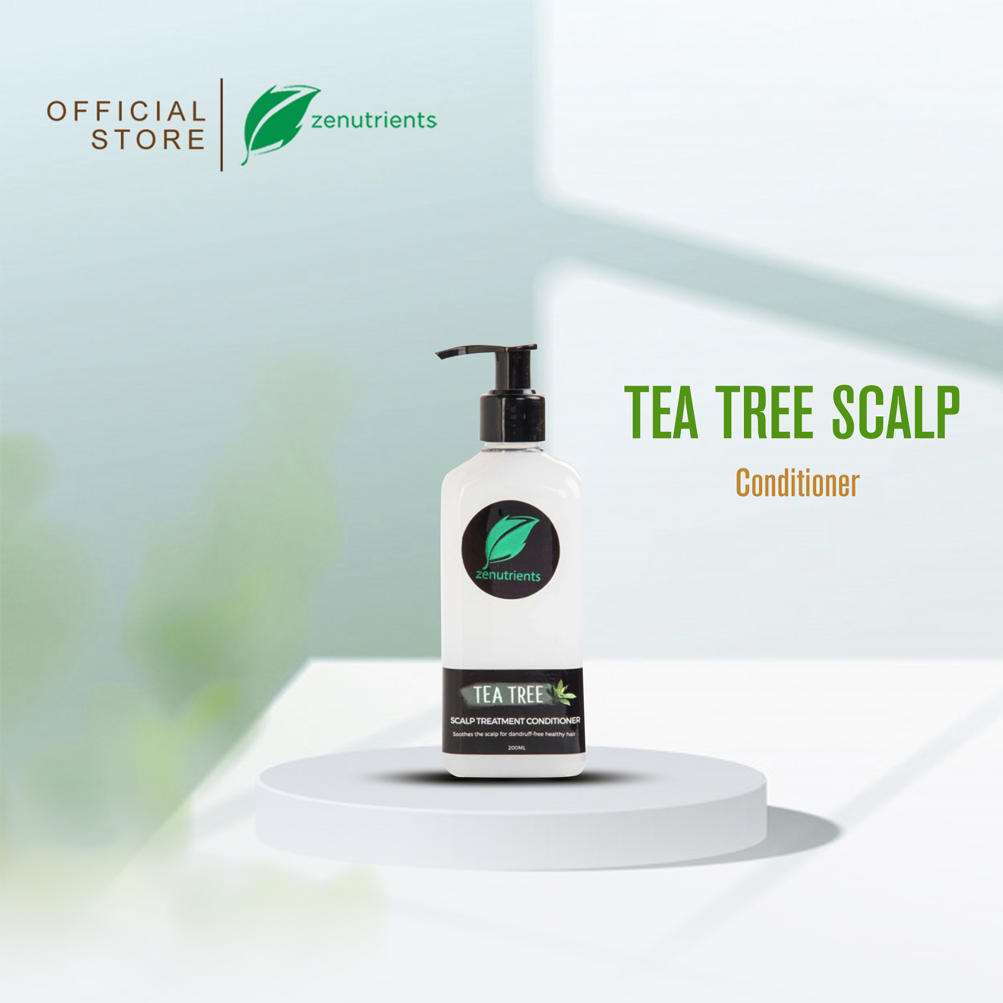 Zenutrients Tea Tree Scalp Treatment Conditioner 100ml (Dandruff