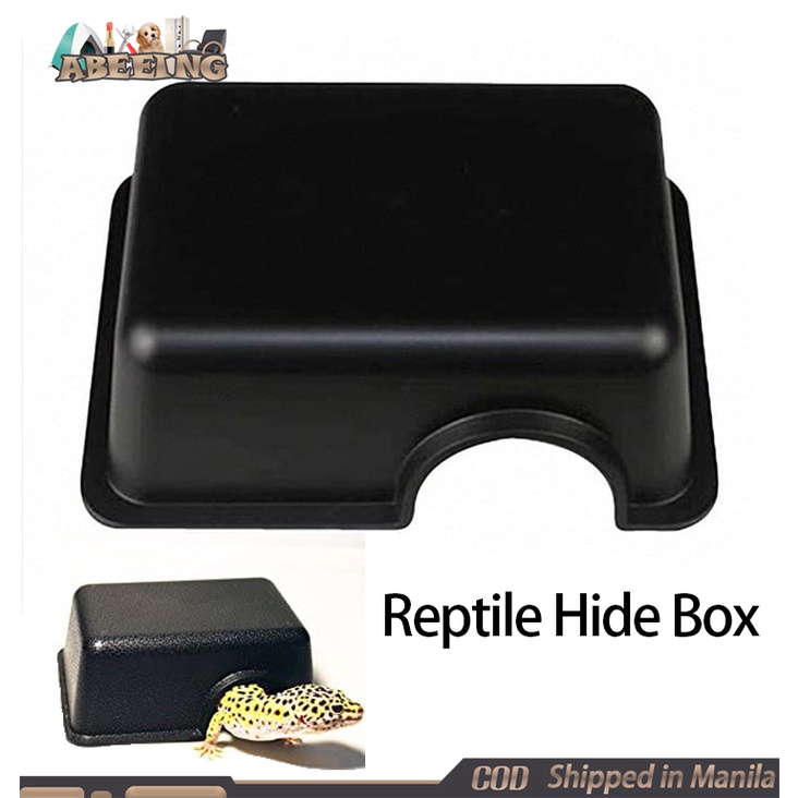 Reptile Hide Box Habitats Caves Hiding Snake Cage Box For Snake Lizards