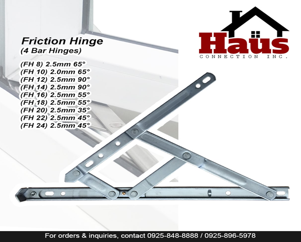 4 bar hinge Friction Hinge FH 8 2.5mm 65 Degree SS304 Lazada PH