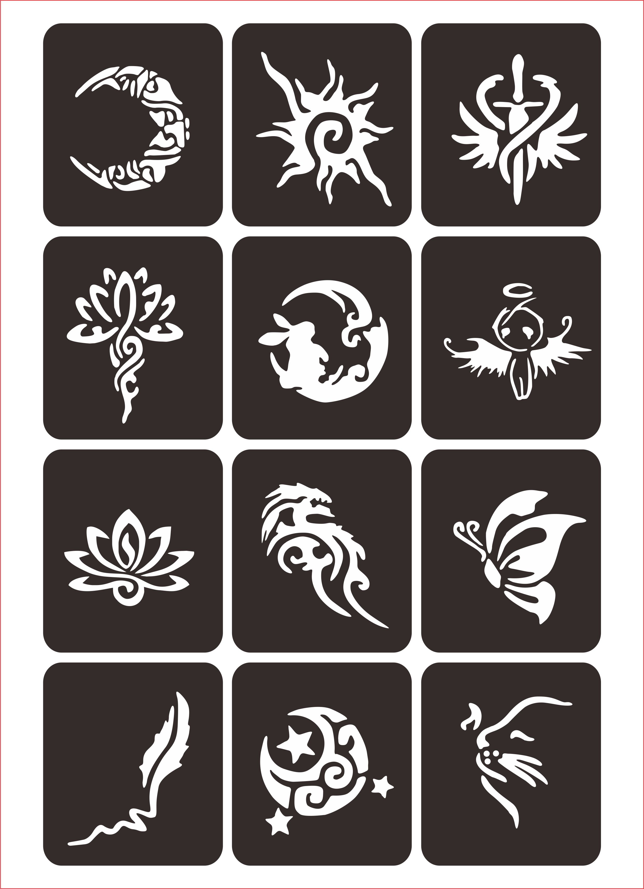 Temporary tattoo liquid Tattoo Template Tattoo Juice Tattoo Ink henna ...
