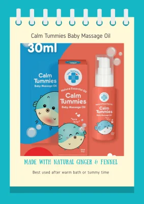 Tiny Remedies Premium Natural Oil Calm Tummies - 30ml