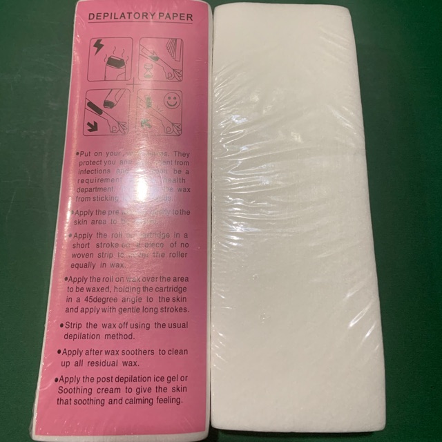 Depilatory paper 100pcs Lazada PH