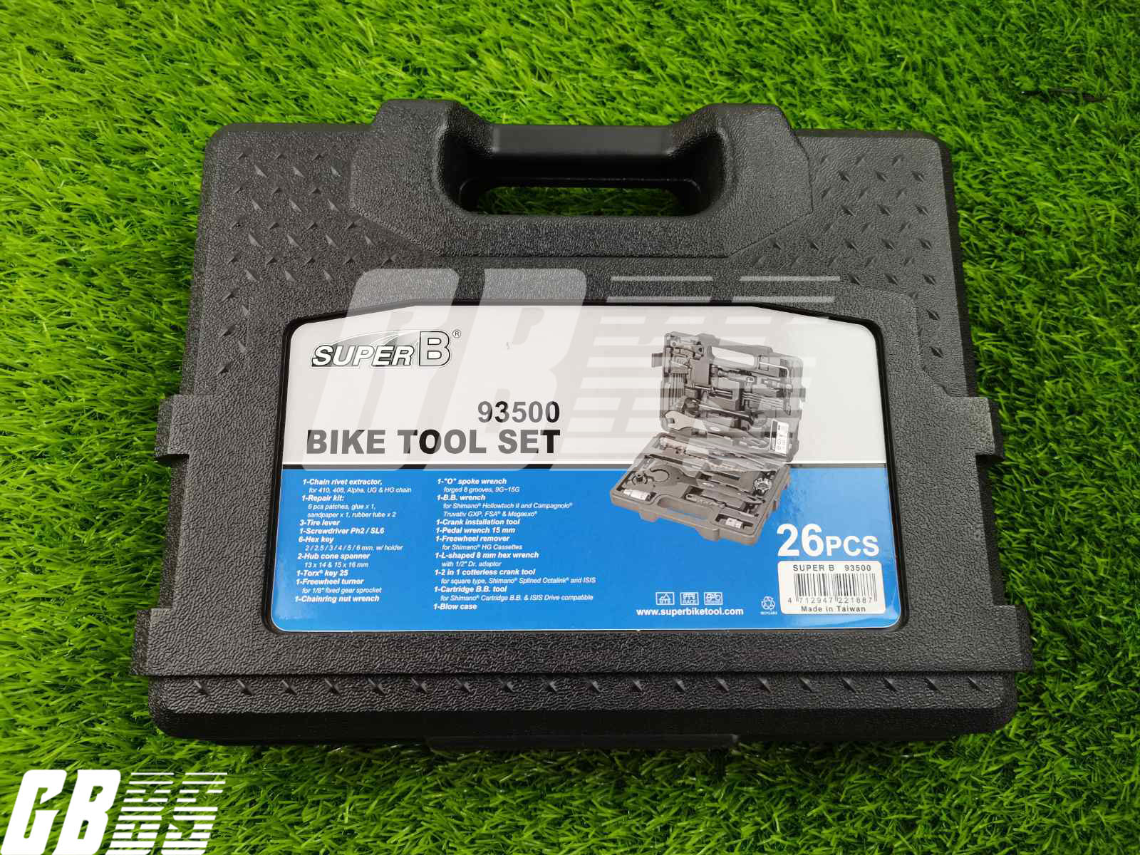 [GBBS] Super B 26pcs Bike Tools Set Tool Box for Mountain Bike MTB Road