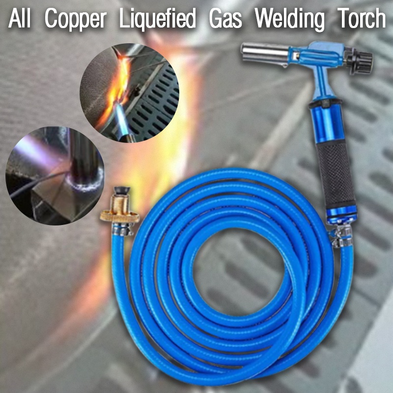 LPG Gas Welding Gun Torch brazing solder propane welding Gun for radiator  repair