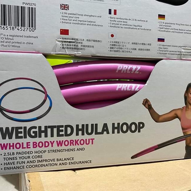 PRCTZ Weighted Hula Hoop 1.2kg: Buy 