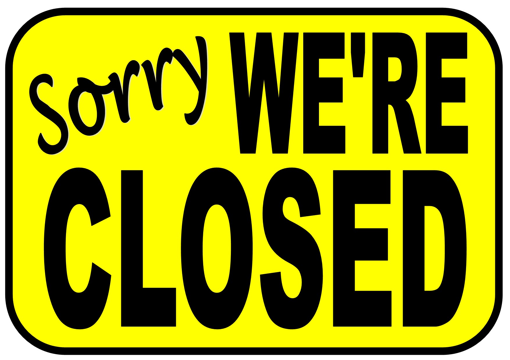 YES OPEN - SORRY WERE CLOSED BACK TO BACK PVC-PET SIGNAGE A4 & A5 HALF ...
