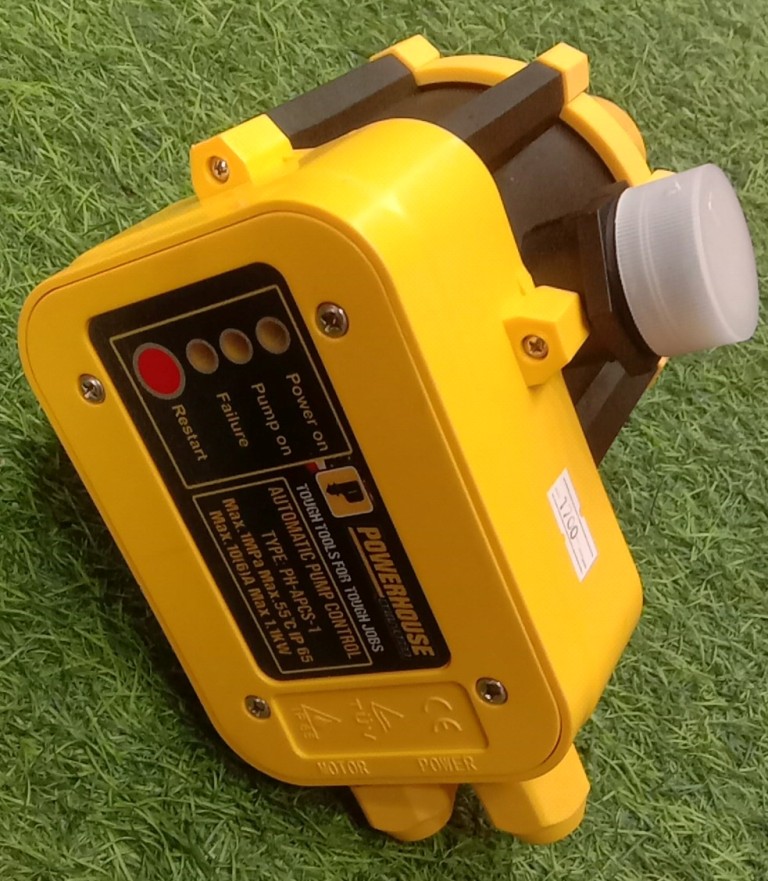 Powerhouse PHAPCS2M/1M Automatic Pump Control Switch with Gauge