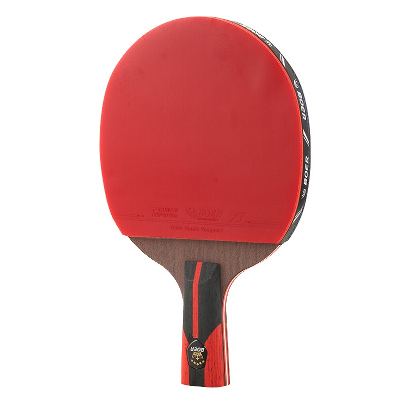 Original Boer Ping Pong Bat Finished Table Tennis Rackets 1-6 Star Ping Pong Bats Pen-hold Shot Table Tennis Racket