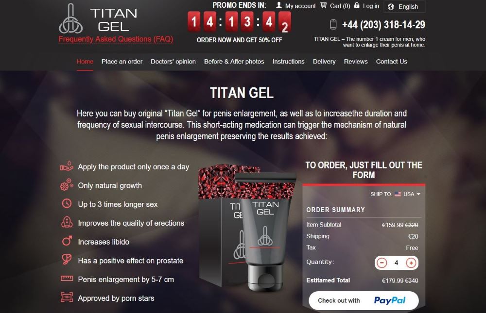 100% Legit Russian ORIGINAL TITAN GEL PREMIUM GOLD LIMITED EDITION Increased Male Potency Enlargement Sex Increase Male Lubricant External Use Fast Effective Grow Bigger Sex Products with TAGALOG MANUAL IN DISCREET PACKAGE