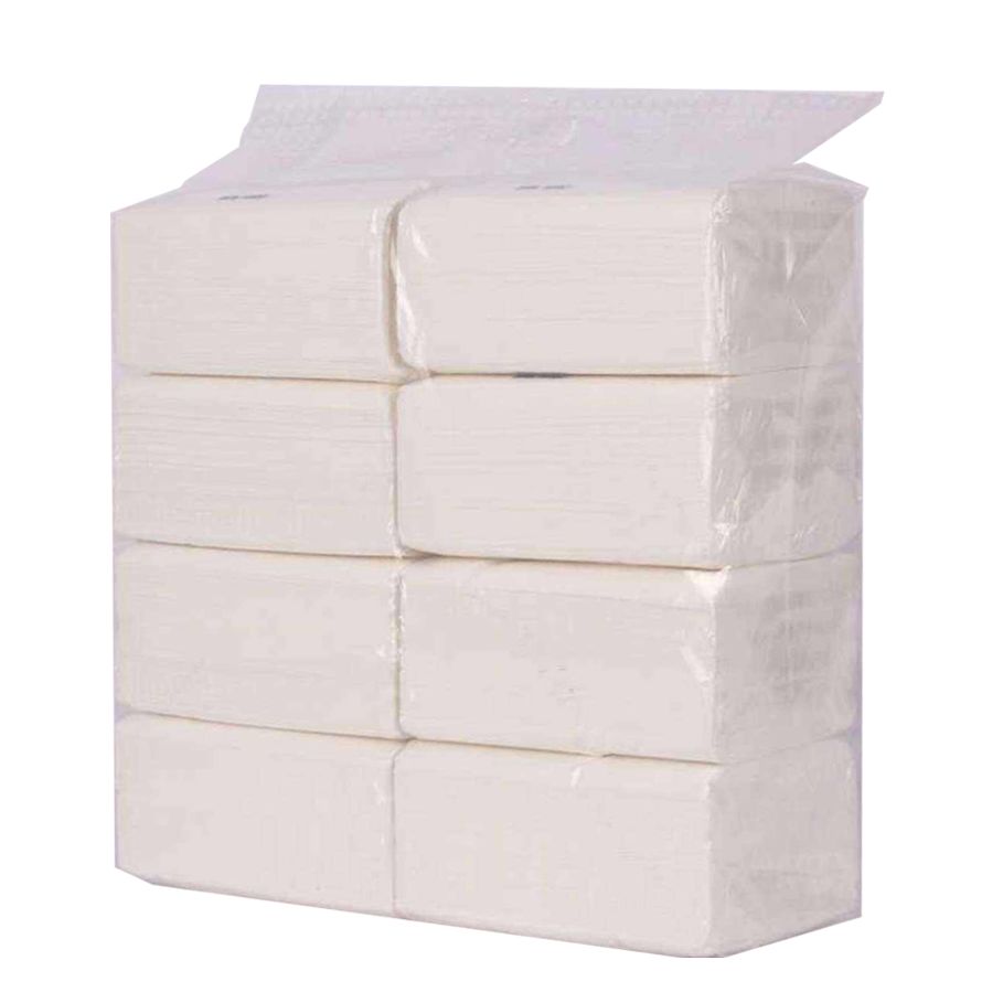 Native wood pulp facial tissue Interfolded Paper Towel Every pack 3 Ply ...