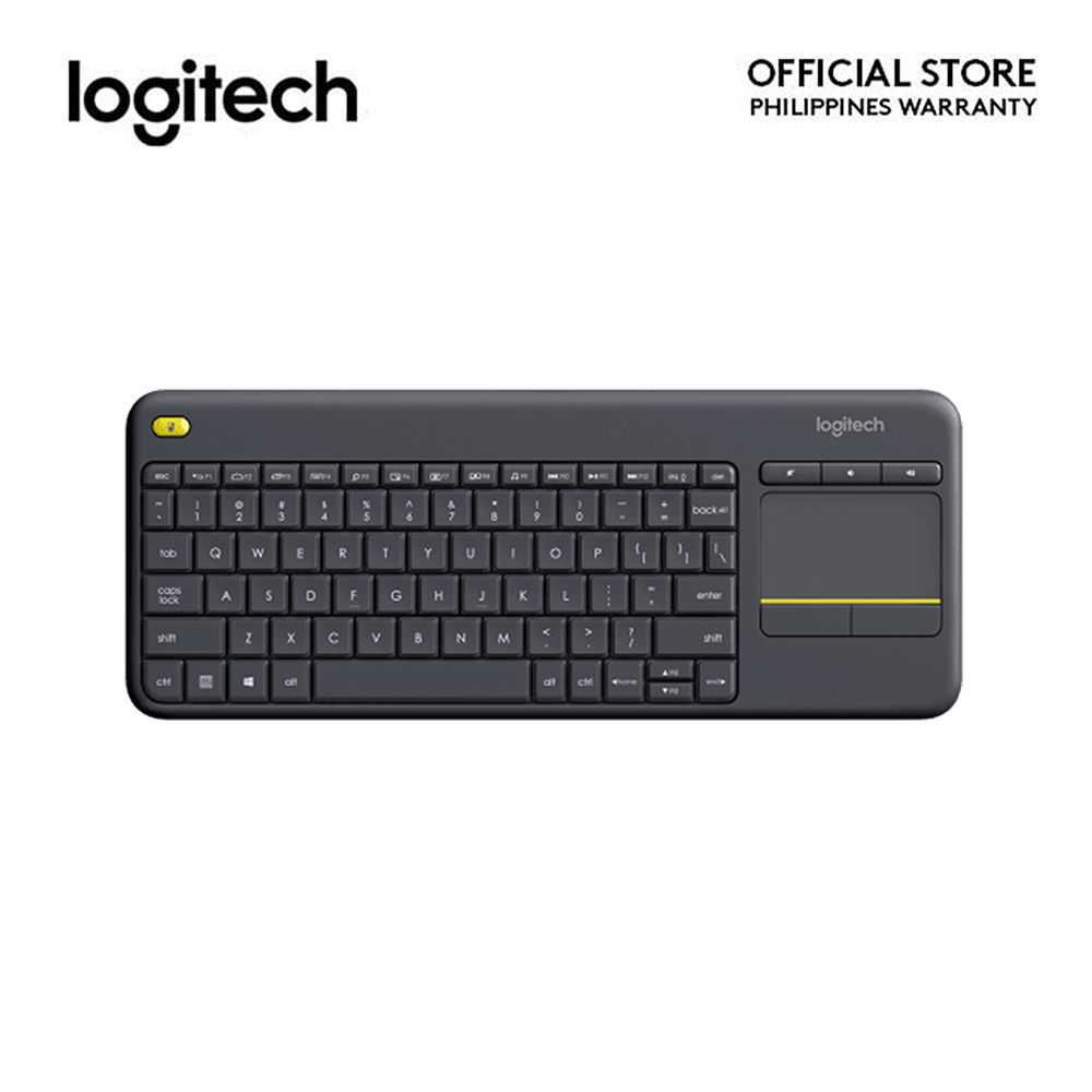 Logitech K400 Plus Customizable Multi-Media Keys PC Android Laptop