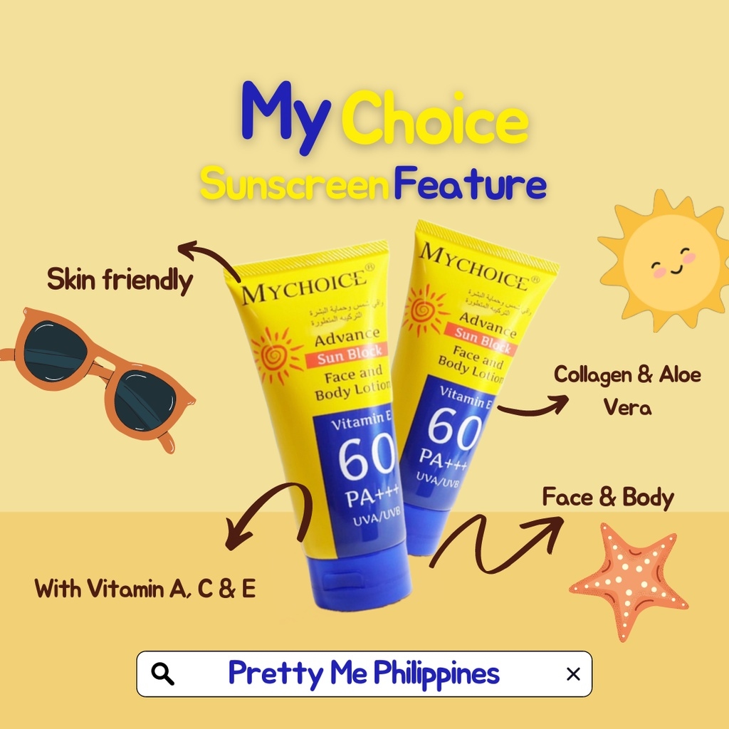 My Choice Advance Sunscreen Face and Body Original from Thailand