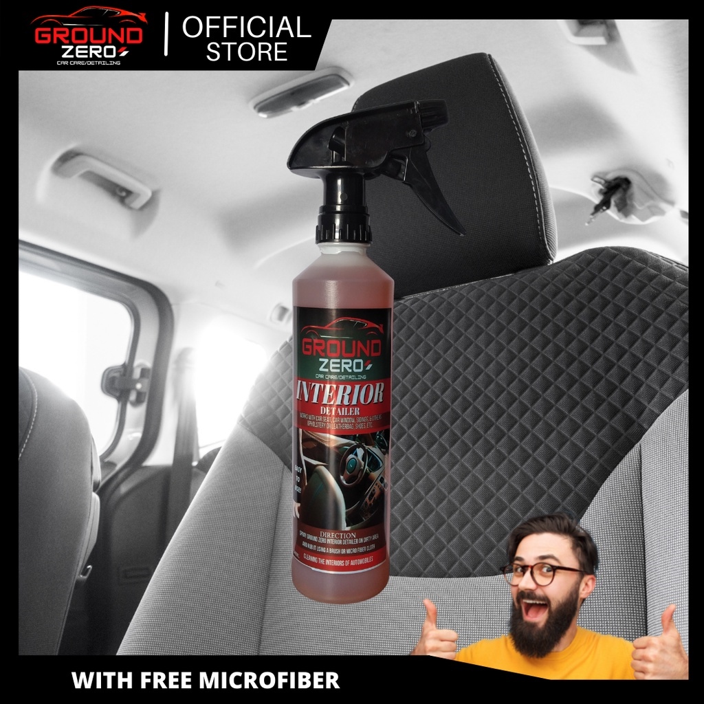 Ground Zero Car Care Premium interior detailer(500ml)Car ceiling