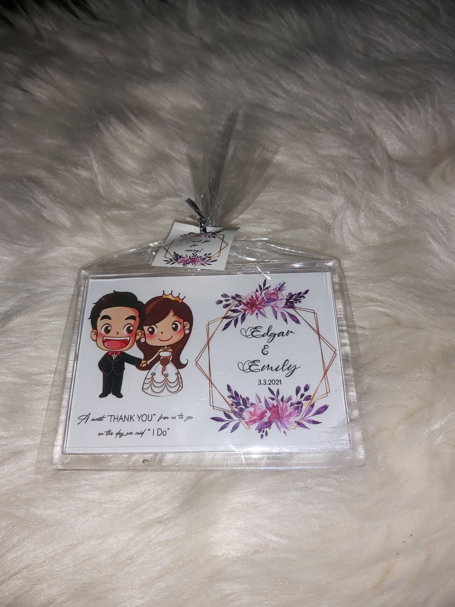 Acrylic Ref for Wedding Souvenir Lazada PH