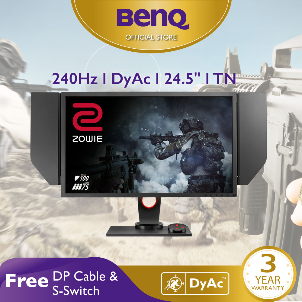 Benq Zowie Xl2546 24 5 Inch 24 25 240hz 1ms With Exclusive Dyac Technology Esports Gaming Monitor Ready For Pubg Lazada Ph